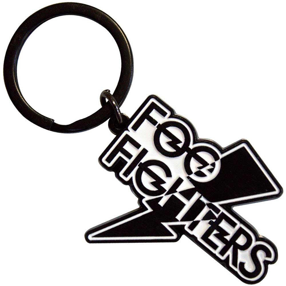FOO FIGHTERS フーファイターズ (10月 来日 ) - Flash Logo / キーホルダー - PGS